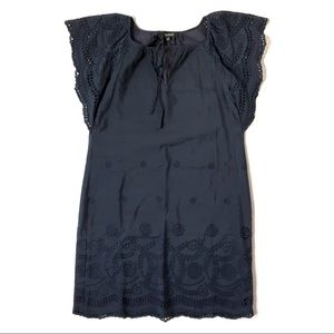 Madewell | Embroidered Eyelet Moontide Dress